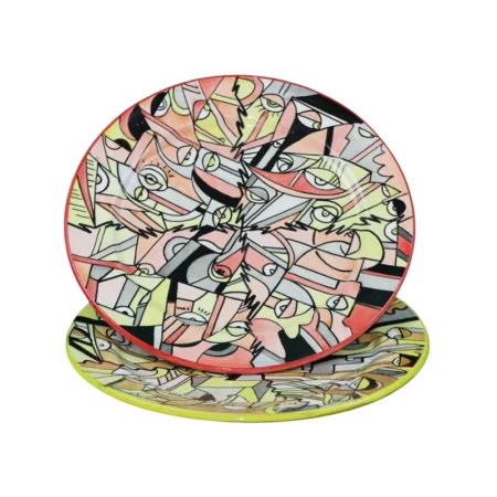 Assiette décorative Pastel Abstrait