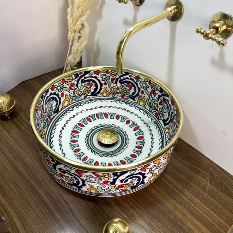 Le vasque Orientale Multicolore