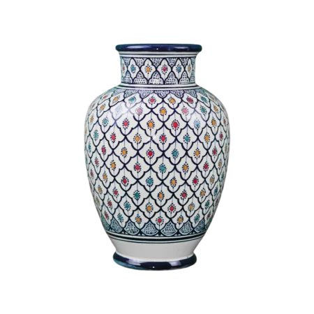 Vase Authentique Mosaïque multicolore